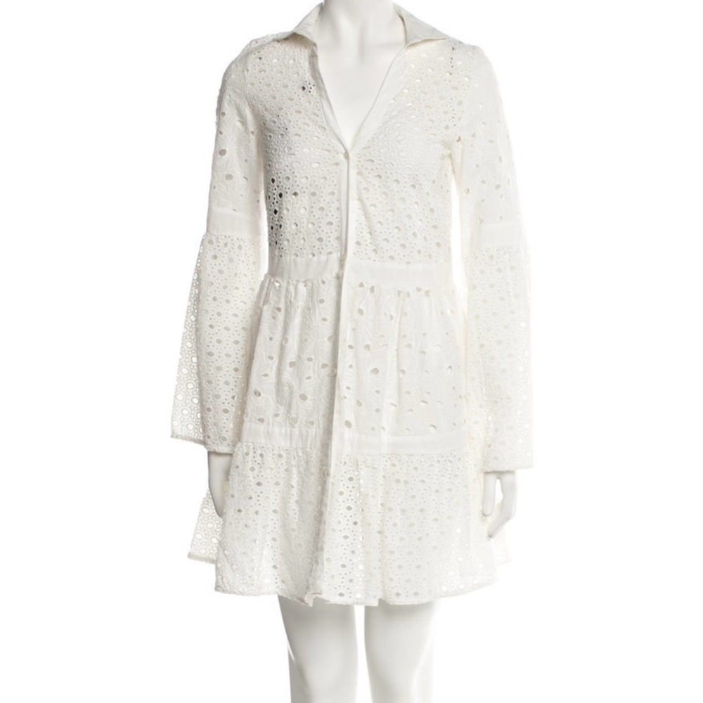 Pinko White Mini Dress